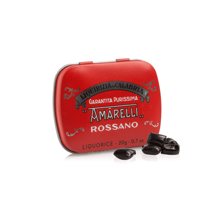 Amarelli Rossa, Liquirizia Pura 20gr